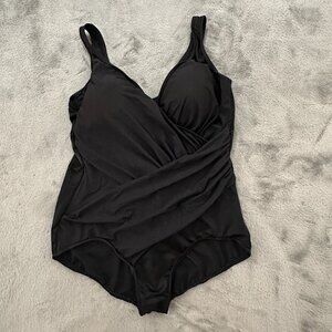 Miraclesuit One Piece Swimsuit Women's size 20W 20 W Black